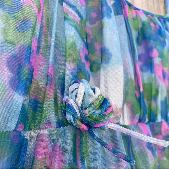 VINTAGE 1970’s iridescent nightie, women’s size xs-small - Picture 3 of 7